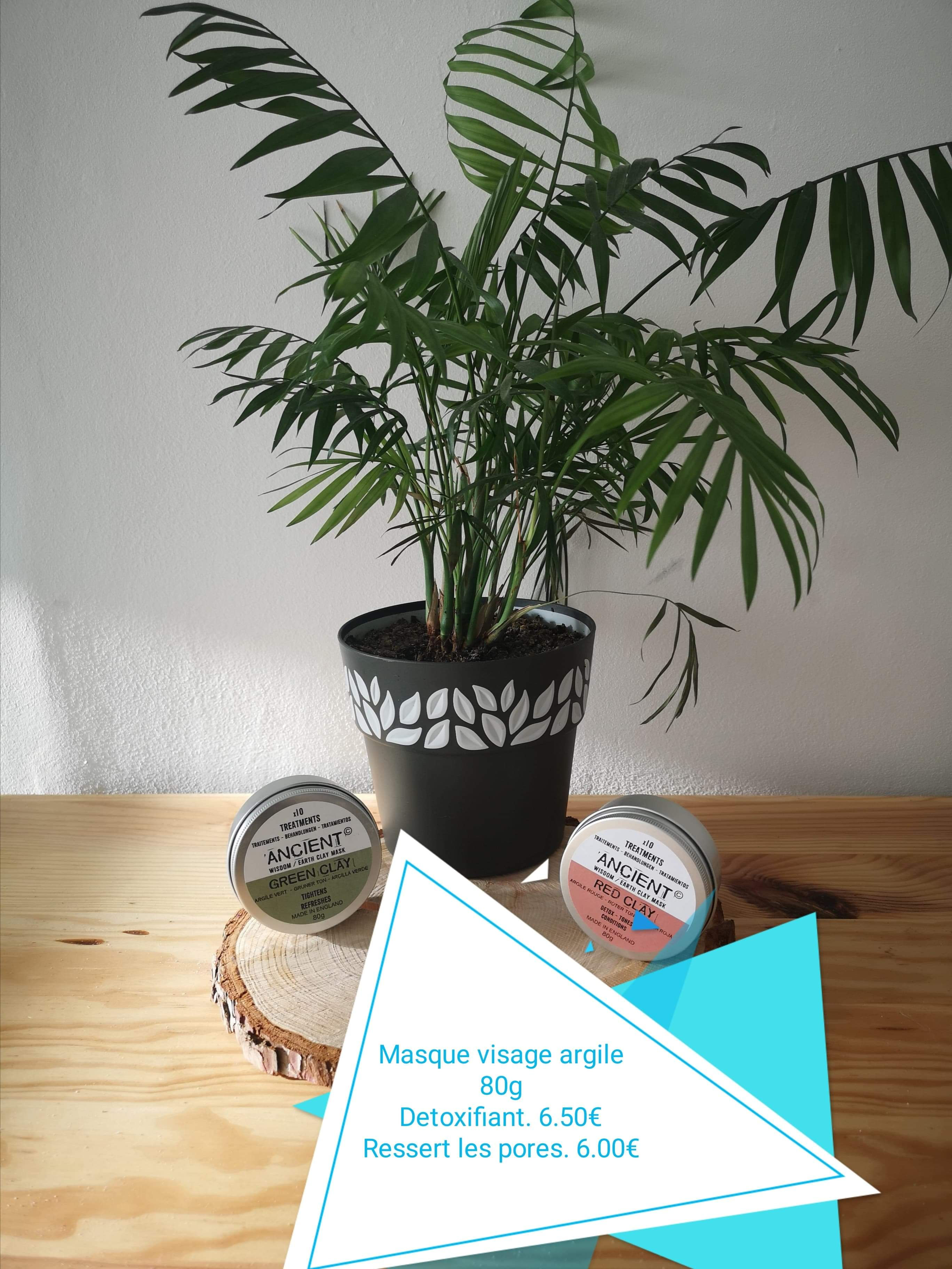 Masque argile