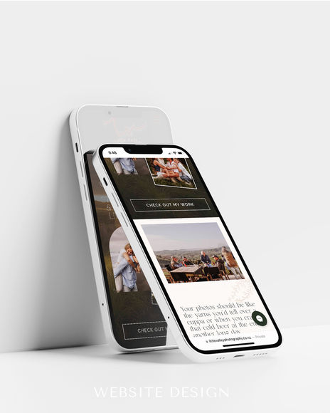 Mobile responsive website design