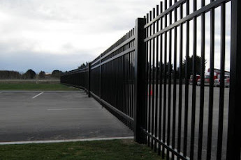 Sentry panel aluminium fencing