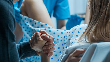 midwife supporting birth