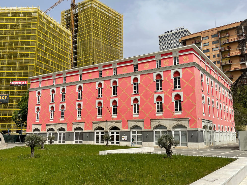 Tirana architecture