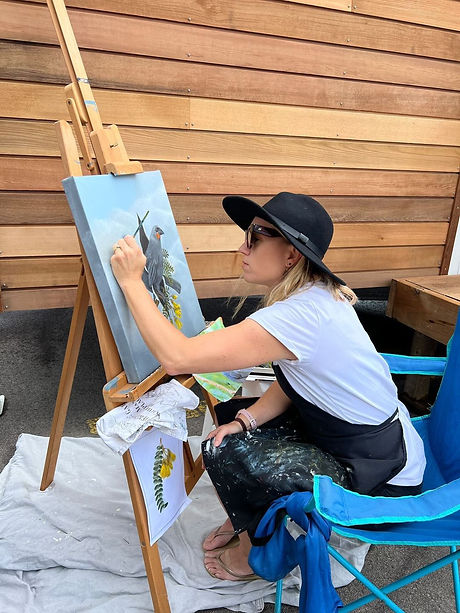 Painting at GAF