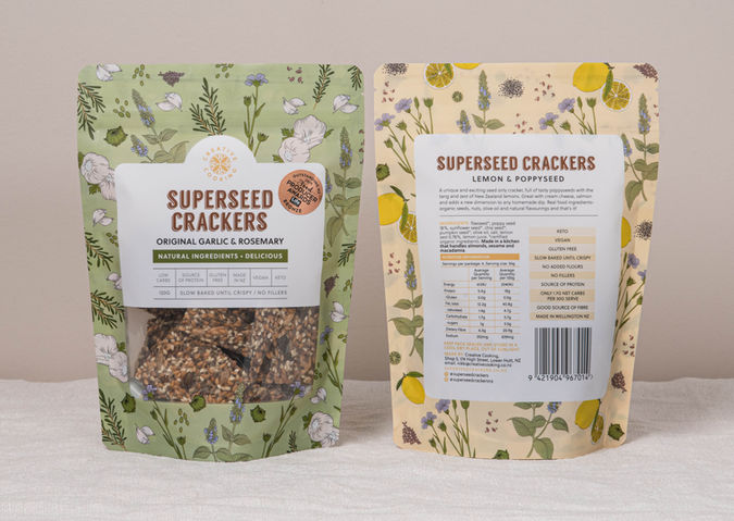 cracker packaging design