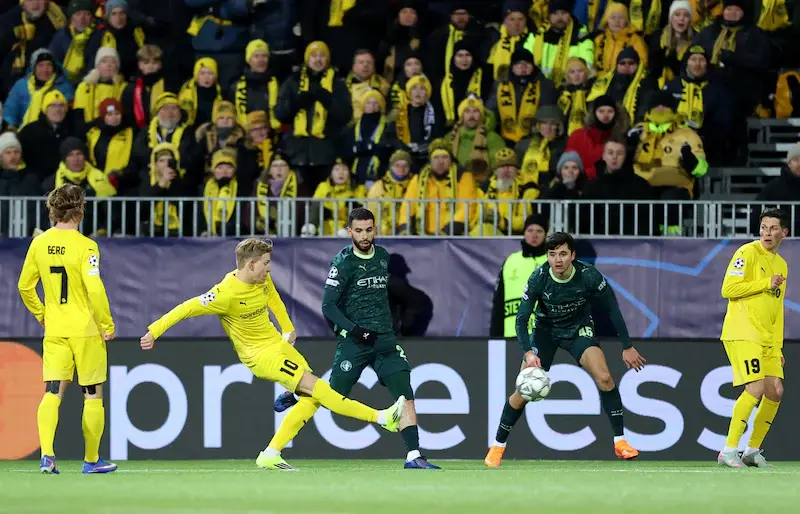 Bodø/Glimt stunt en verslaat Manchester City met 3–1.