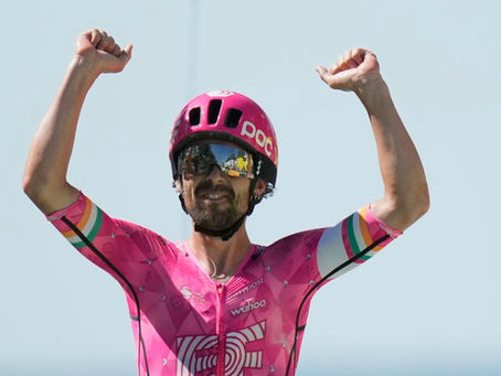 Healy stunt met indrukwekkende solozege in zesde Tour-etappe, Van der Poel herovert geel.