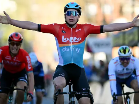 Arnaud De Lie verlaat Lotto-Intermarché na dit seizoen.