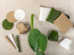 サボテンレザーの小物たち🌵