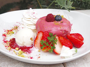 京都店「グルテンフリー very ベリーパンケーキ」