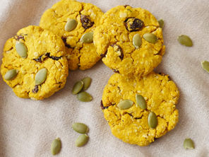 オートミールかぼちゃクッキー | グルテンフリー・ヴィーガンスイーツ