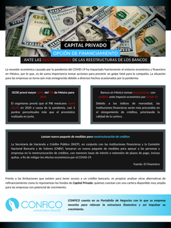 Capital Privado, opción de financiamiento ante las restricciones de las reestructuras de los bancos