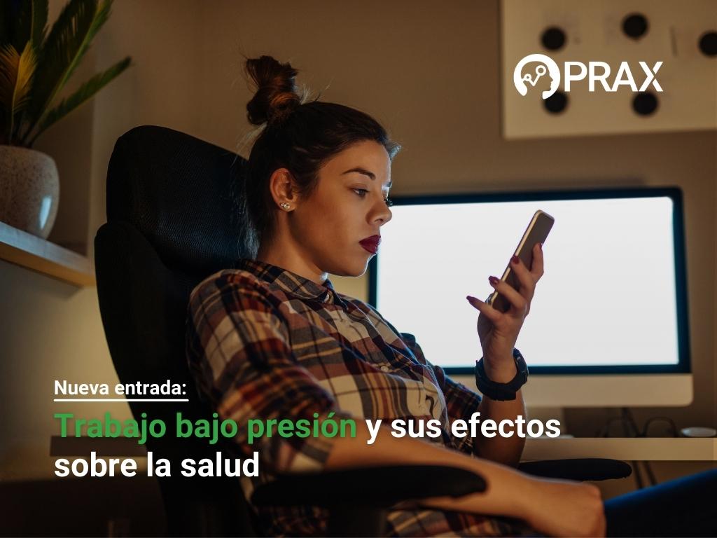 Trabajo bajo presión y sus efectos sobre la salud