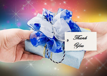 Thank you cards and regifting