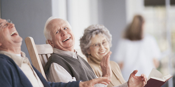 Seniors Laughing