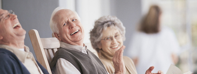 Seniors Laughing