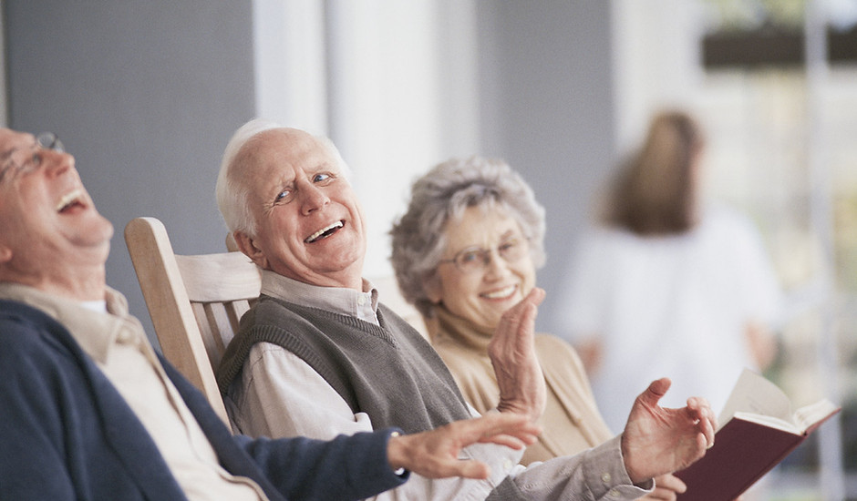 Seniors Laughing
