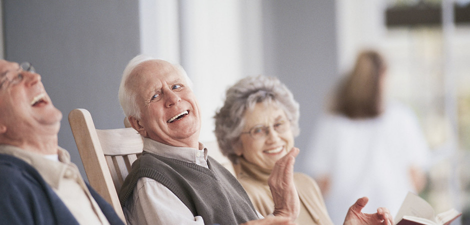 Seniors Laughing