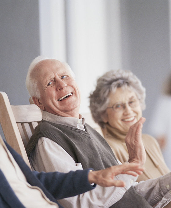 Seniors Laughing