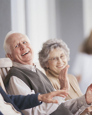 Seniors Laughing