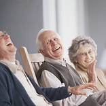 Seniors Enjoying Laughter