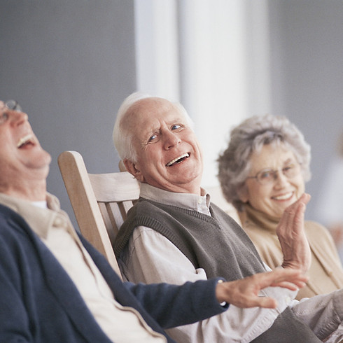Seniors Laughing
