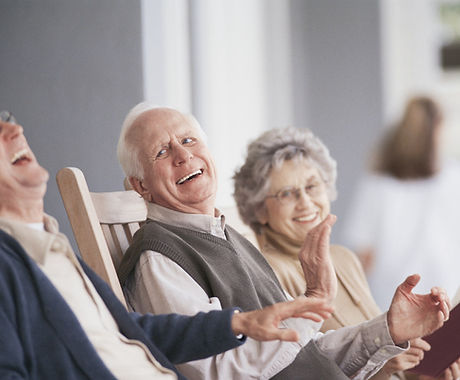 Seniors Laughing