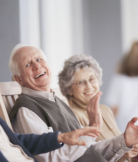 Seniors Laughing