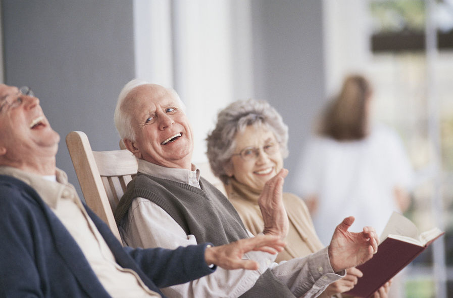Seniors Laughing