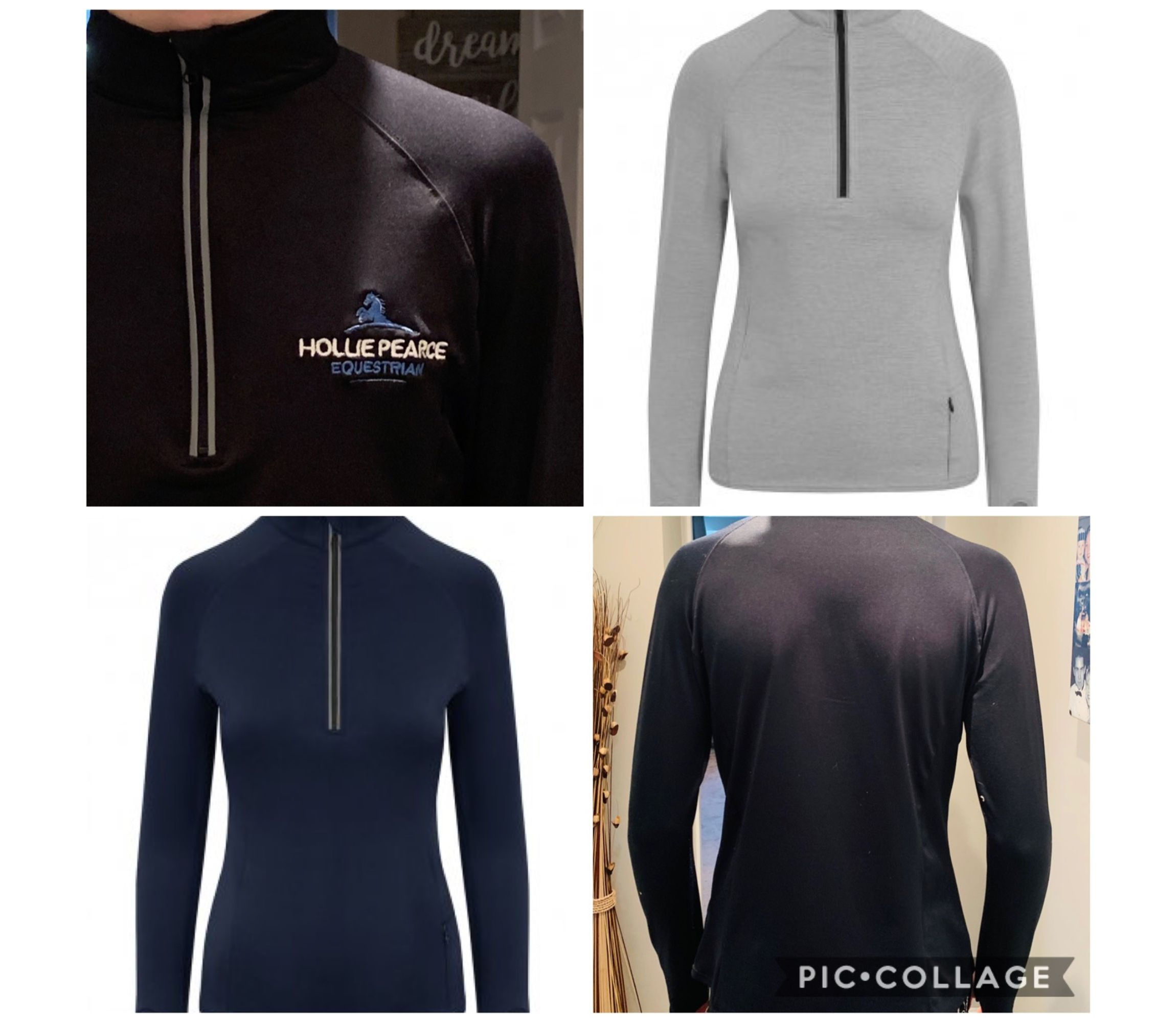 ladies Base Layer with Zip Detail