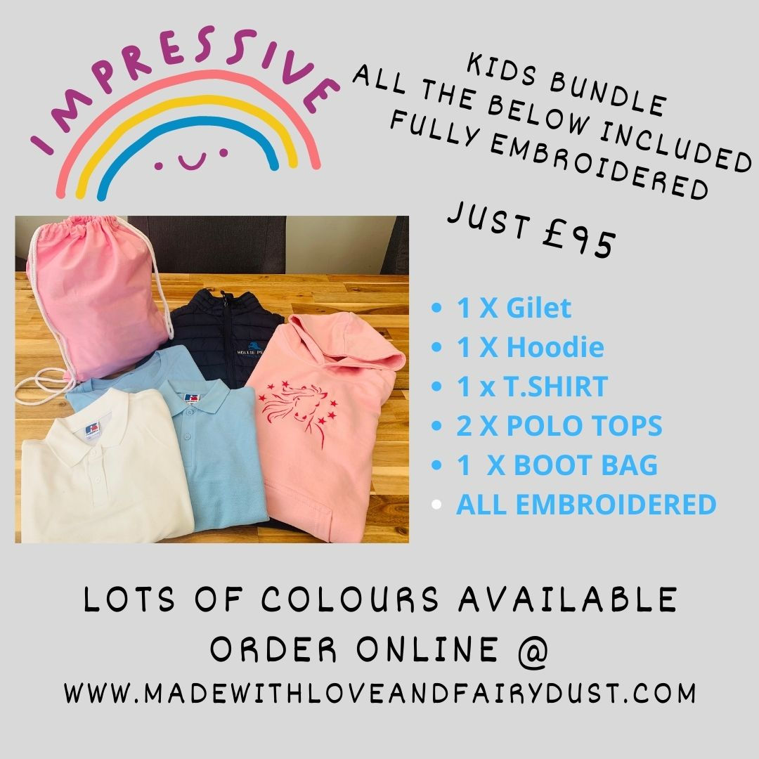 PERSONALISED KIDS 6 PIECE BUNDLE