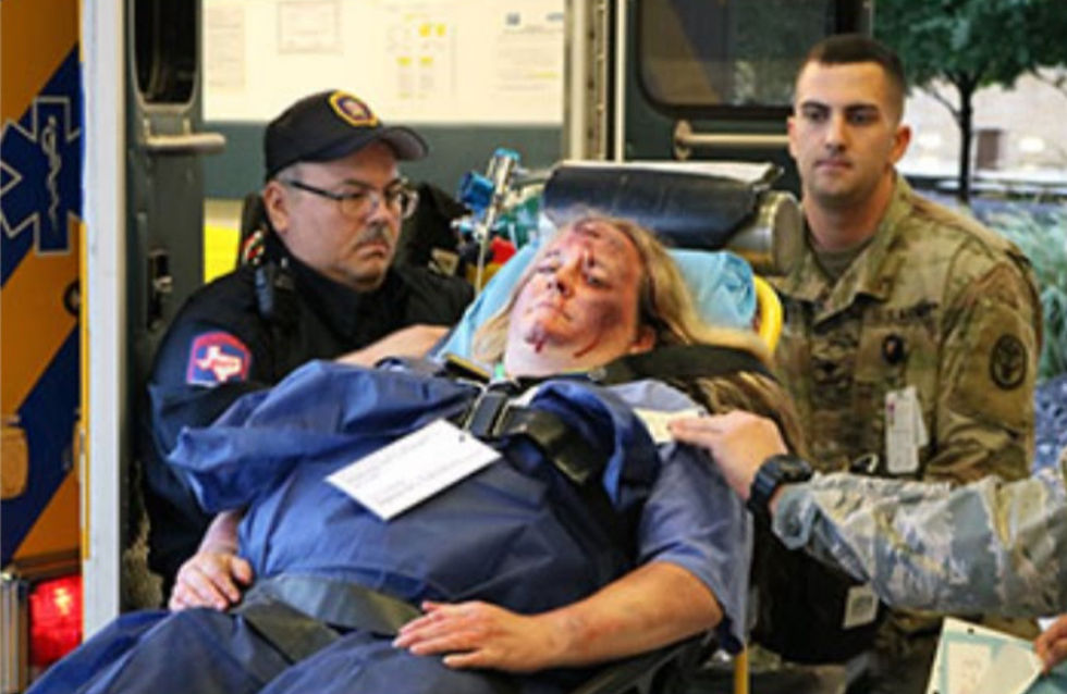 Judge Waggoner working in Brooke Army Medical Center ER