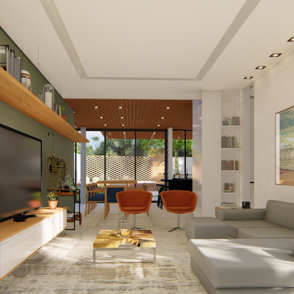 Projeto de arquitetura, projeto de casas,  espaços sociais integrados, projeto contemporâneo.