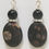 Thumbnail: Semi-Precious Orbicular Ocean Jasper Onyx Gemstone Earrings Elemental Jewelry