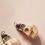 Thumbnail: Semi-Precious Howlite Skull and Hematite Beaded Earrings Magic Jewelry Aura