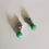 Thumbnail: Semi-Precious Amazonite and Hematite Hamsa Protection Jewelry Beaded Earrings