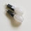 Thumbnail: Semi-Precious Snow Quartz and Hematite Beaded Earrings Elemental Jewelry
