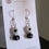 Thumbnail: Hematite Black Swarovski and Star Beaded Earrings Woman Owned Petite Precious
