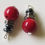 Thumbnail: Semi-Precious Coral with Hematite Beaded Horoscope Scorpio Nickel-Free Aries Mar