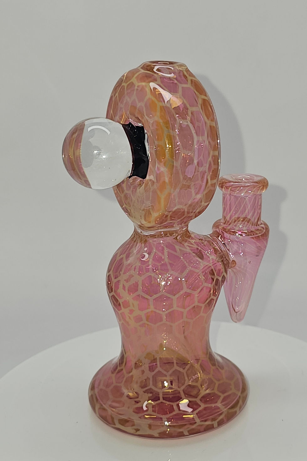 Thumbnail: Custom American Made ✨️  Pink marble FlowStateGlass-Artist