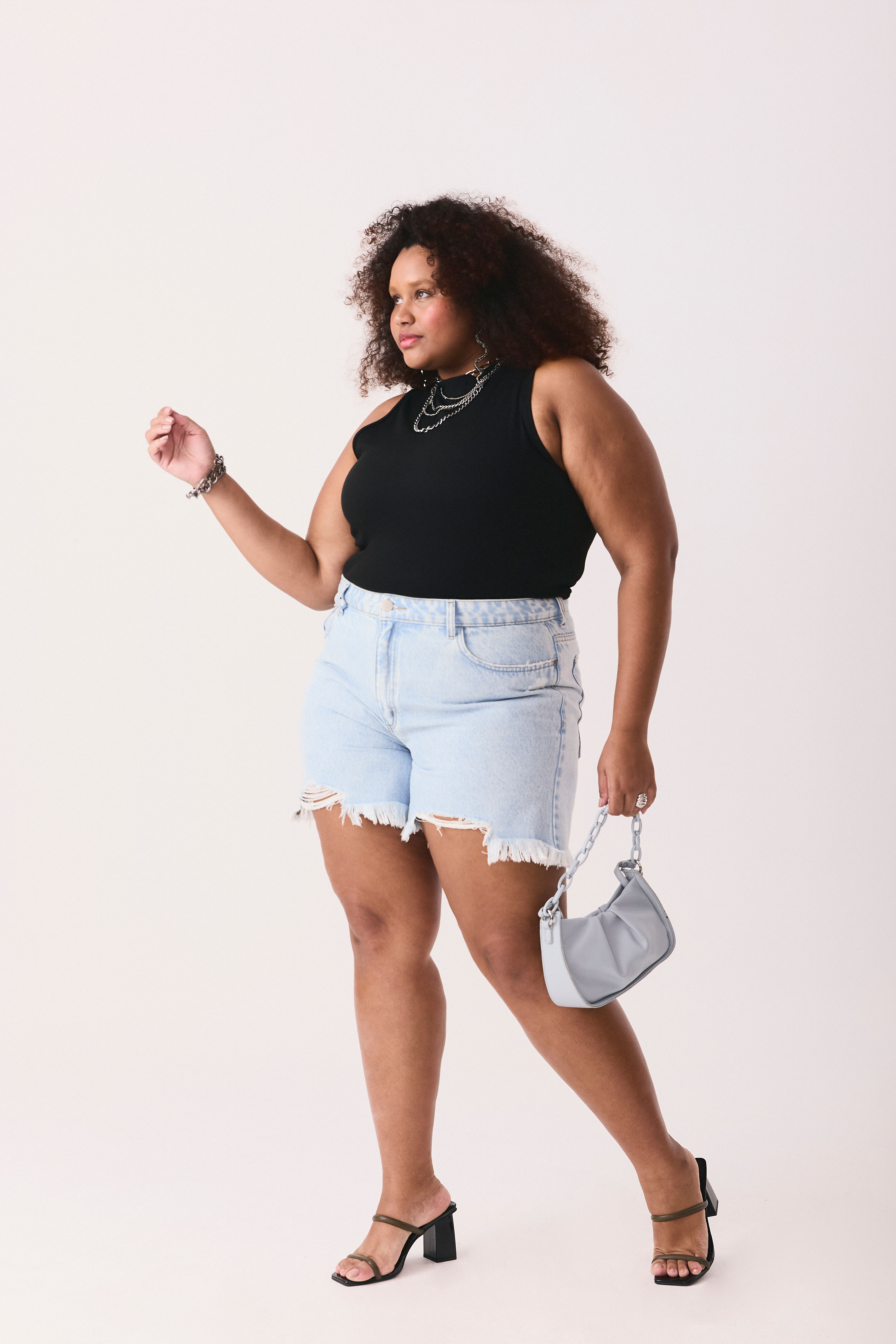 Shorts Jeans Plus Size