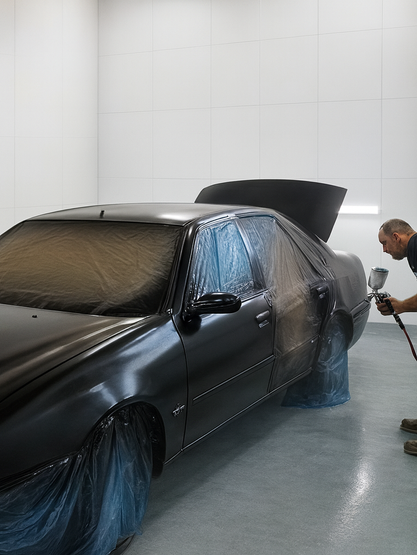 ford scorpio araç yeni boyanmış