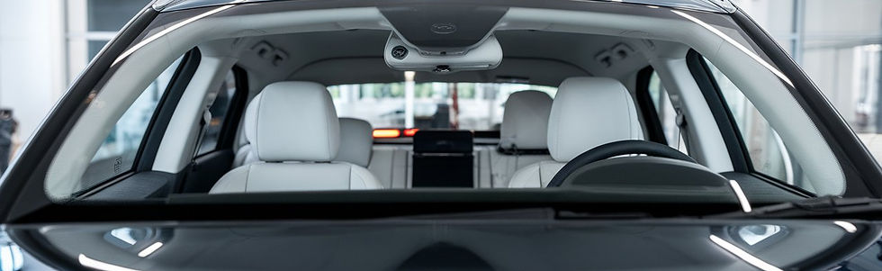 araç cam çizik giderilmiş araç ön camı