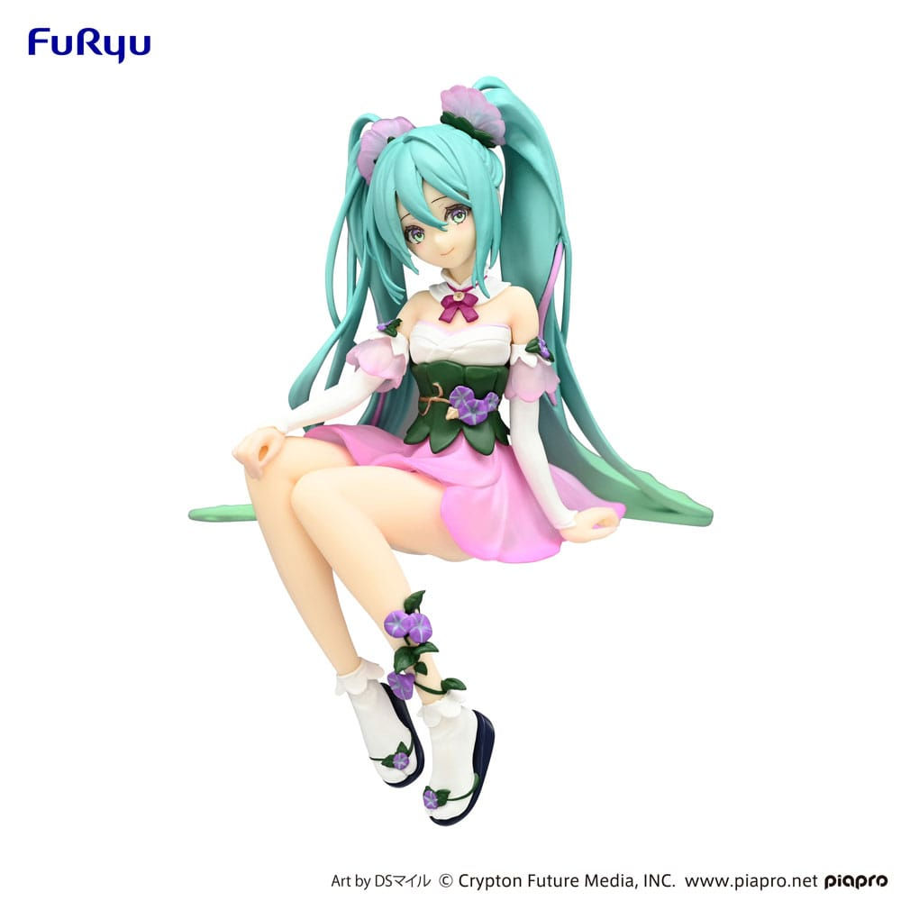Hatsune Miku -NOODLE STOPPER - Flower Fairy Morning Glory Pink Color Ver (FURYU)