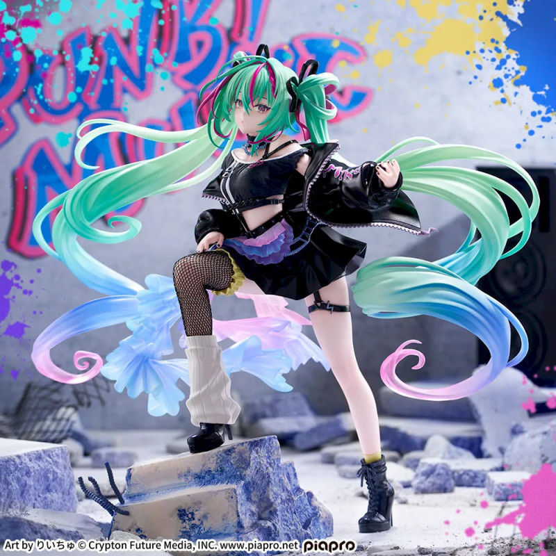 Vocaloid - FIGURIZMa Hatsune Miku Punk! (SEGA)