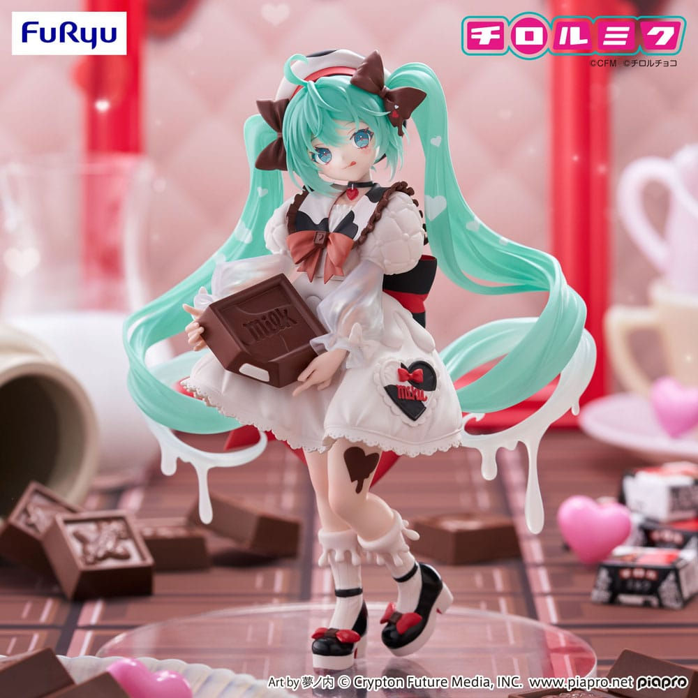 Vocaloid Hatsune Miku x Tirol Choco Trio-Try-iT Hatsune Miku Milk Ver. (Furyu)