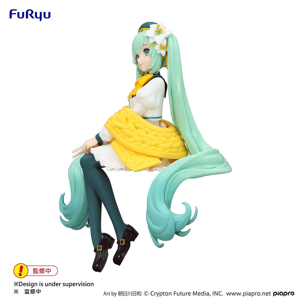 Miniatura: Vocaloid - NOODLE STOPPER - Hatsune Miku Flower Fairy Lily White Ver. (Furyu)