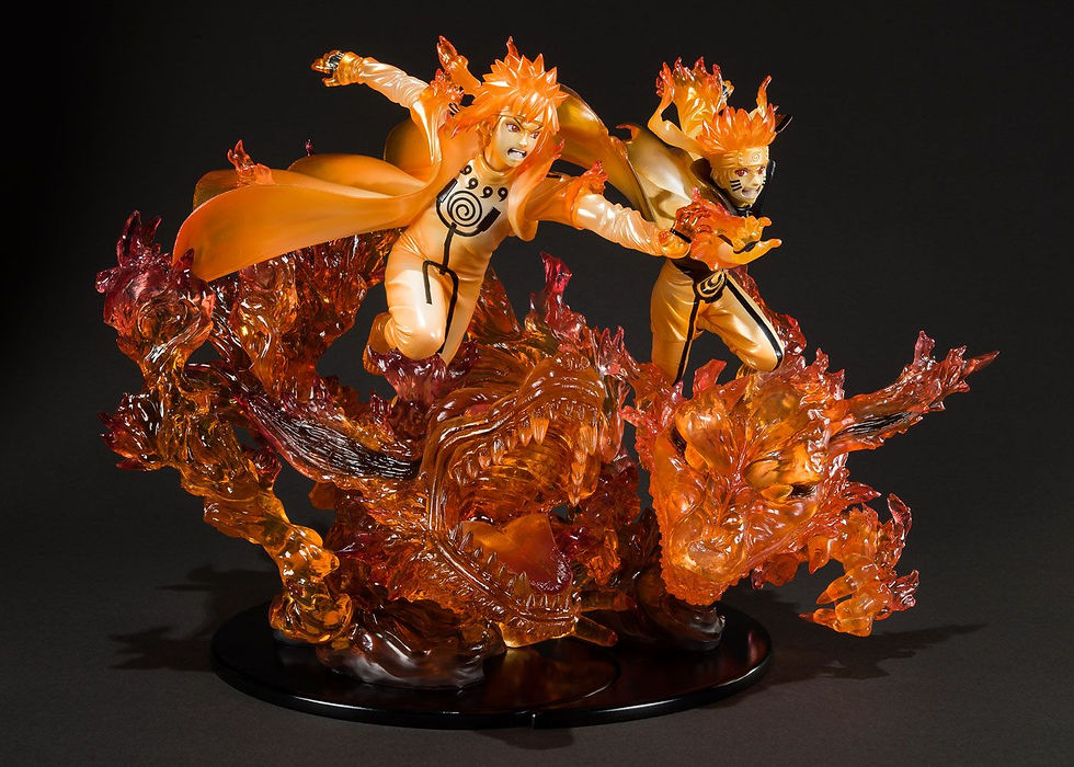 Miniatura: FiguartsZero - Naruto - Naruto Uzumaki (Kurama) Kizuna Relation (BANDAI)