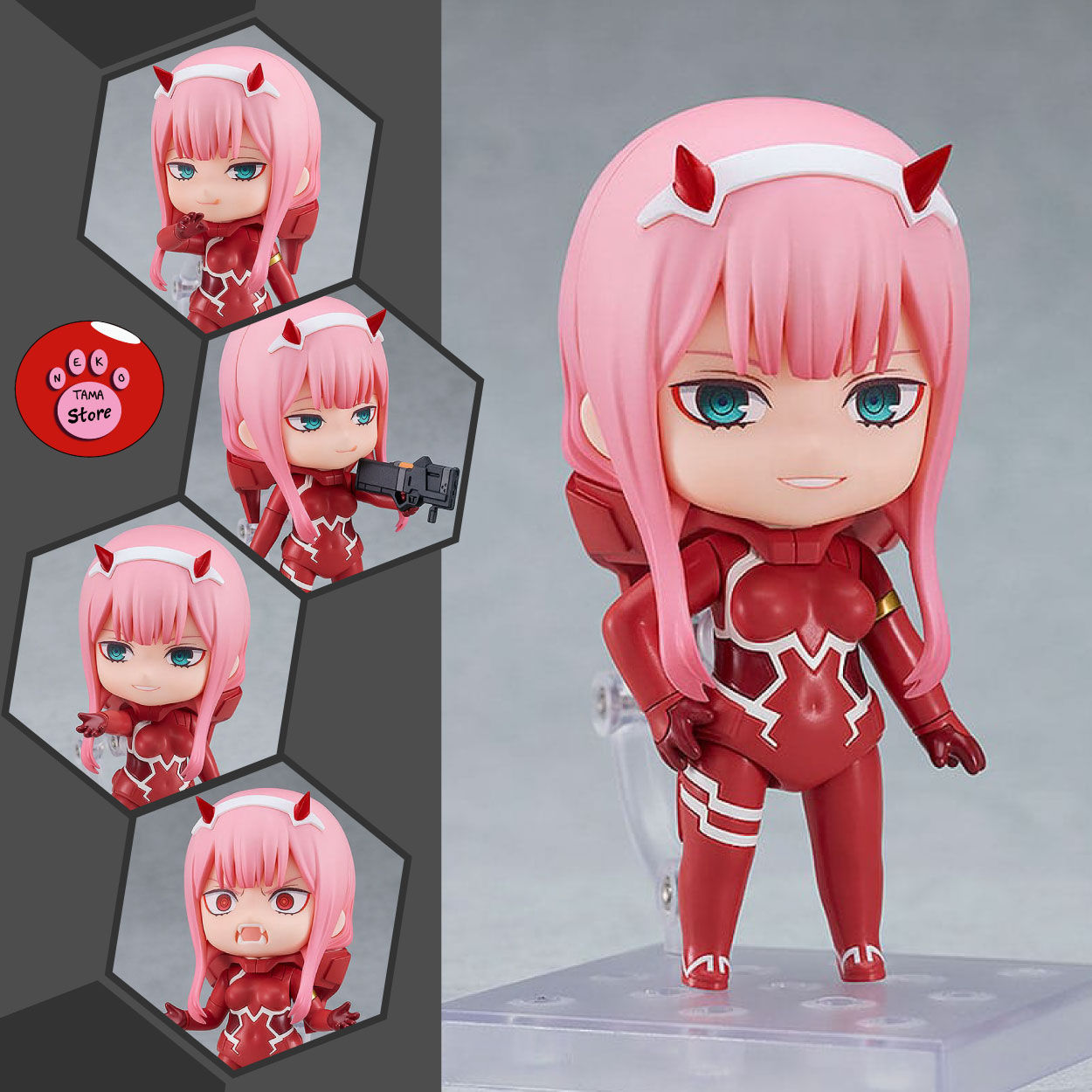 NENDOROID – Darling in the Franxx - Zero Two: Pilot Suit Ver (GOODSMILE)