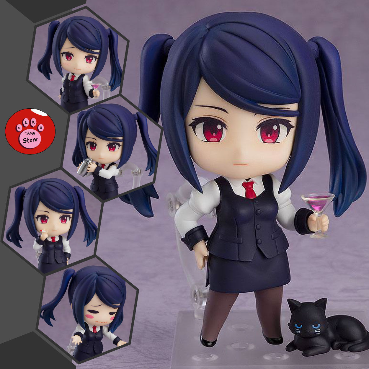 NENDOROID -VA-11 HALL-A: Cyberpunk Bartender - Jill Stingray (GOODSMILE)