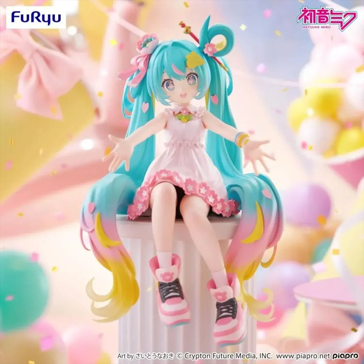 Vocaloid Noodle Stopper Hatsune Miku 10th Anniversary (FURYU)