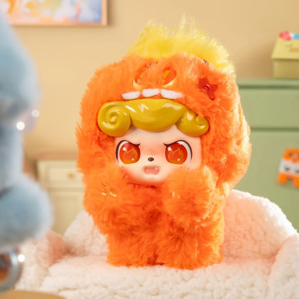 Miniatura: QKid Emotional Hairy Monsters Series Blind Box (JoToys)